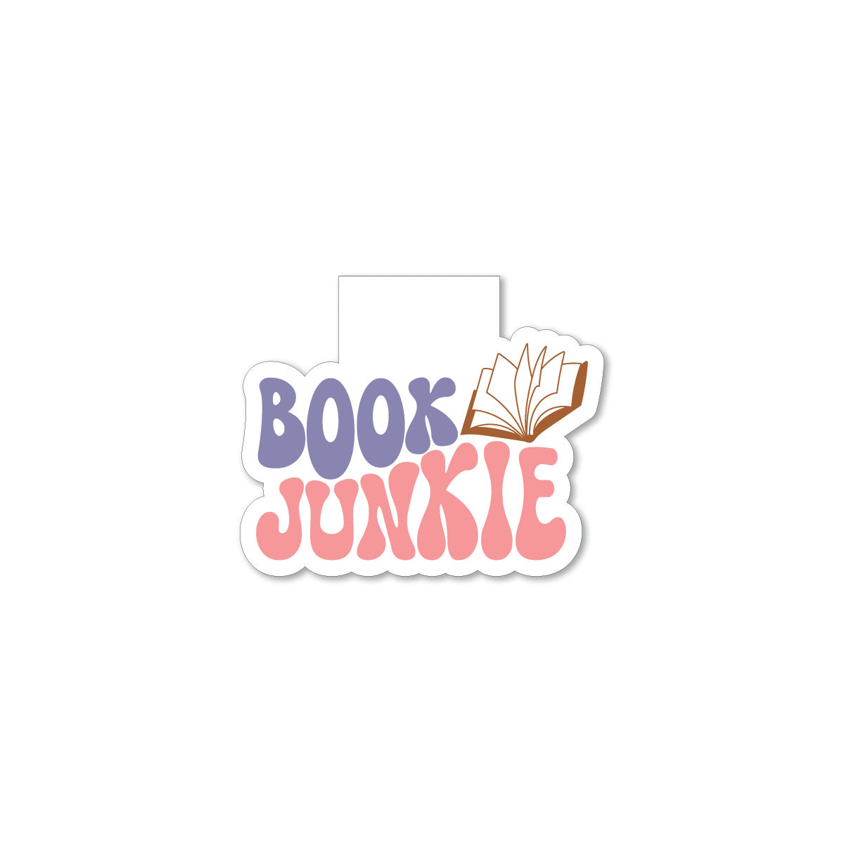 "Book Junkie" Magnetic Bookmark