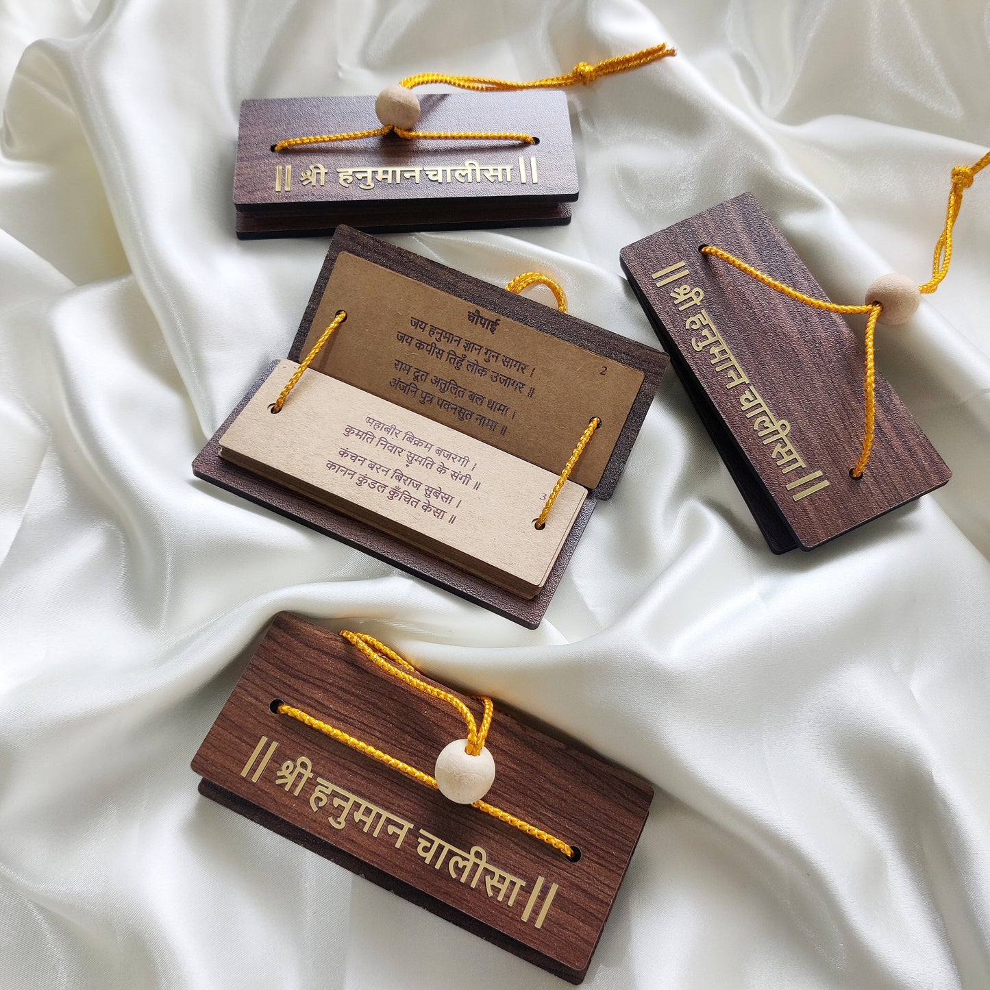 Mini Wooden Hanuman Chalisa