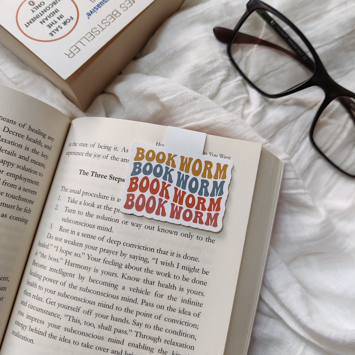 "Bookwarm" Magnetic Bookmark